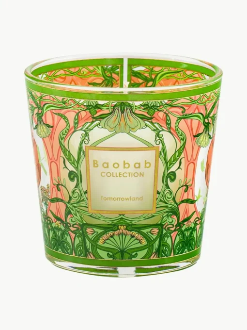Mondgeblazen geurkaars My First Baobab Tomorrowland 2024 (peer, meiklokje & mos)