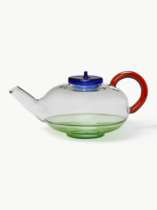 Mondgeblazen glazen theepot NoRush, 900 ml
