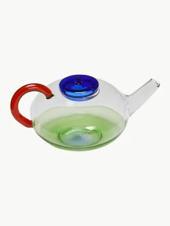 Mondgeblazen glazen theepot NoRush, 900 ml