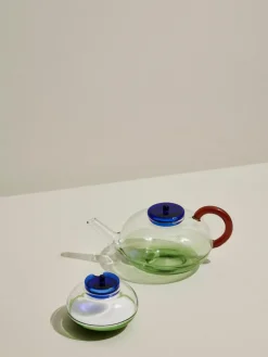 Mondgeblazen glazen theepot NoRush, 900 ml