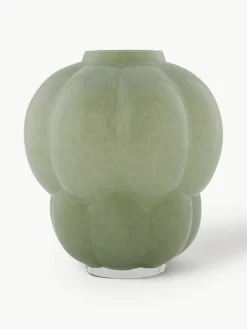 Mondgeblazen glazen vaas Uva, H 22 cm