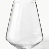 Mondgeblazen glazen vaas Joyce, H 21 cm
