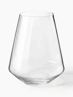 Mondgeblazen glazen vaas Joyce, H 21 cm