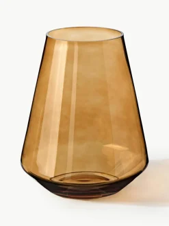 Mondgeblazen glazen vaas Joyce, H 21 cm