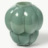 Mondgeblazen glazen vaas Uva, H 28 cm