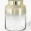 Mondgeblazen glazen vaas Uma, H 20 cm