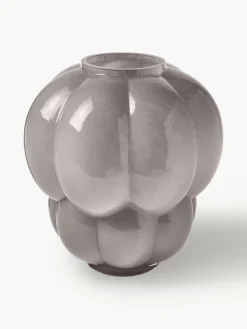 Mondgeblazen glazen vaas Uva, H 35 cm