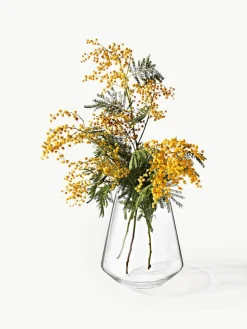 Mondgeblazen glazen vaas Joyce, H 21 cm