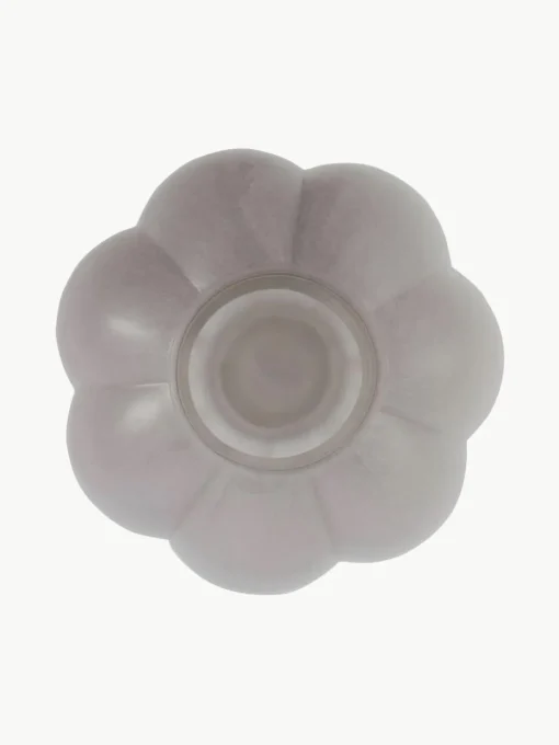 Mondgeblazen glazen vaas Uva, H 22 cm
