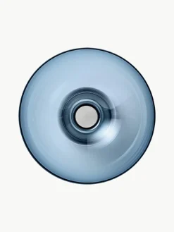 Mondgeblazen glazen vaas Torus, H 20 cm