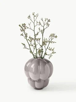 Mondgeblazen glazen vaas Uva, H 35 cm
