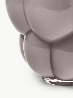 Mondgeblazen glazen vaas Uva, H 28 cm