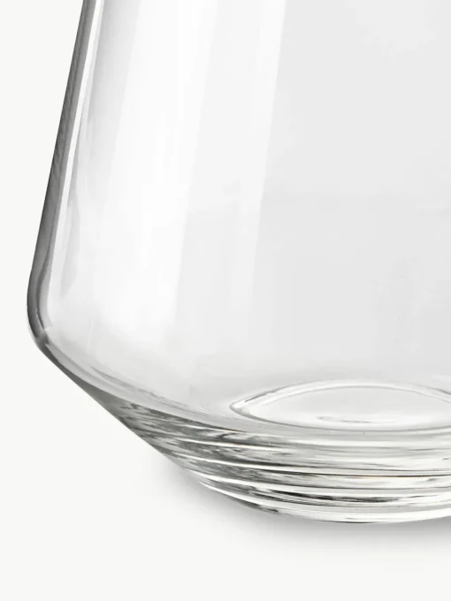 Mondgeblazen glazen vaas Joyce, H 21 cm