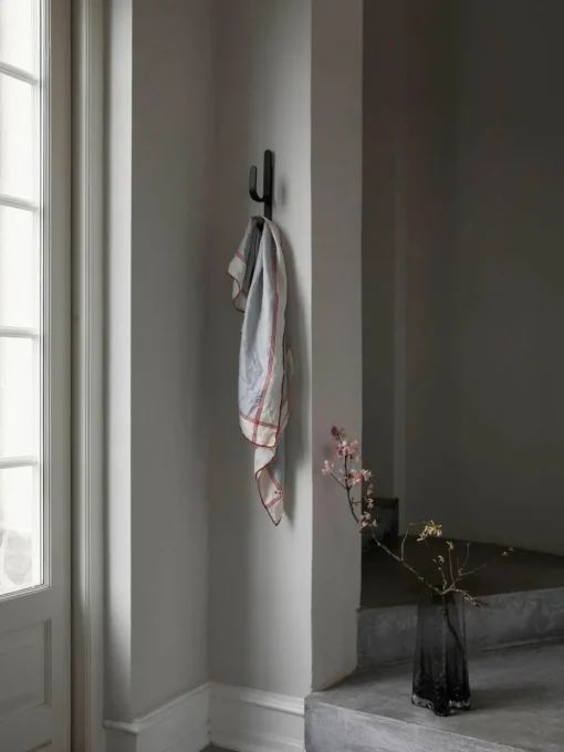 Mondgeblazen glazen vaas Gry met gestructureerde oppervlak, H 30 cm