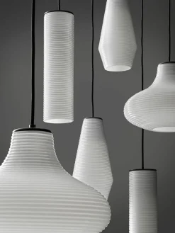 Mondgeblazen hanglamp Clio