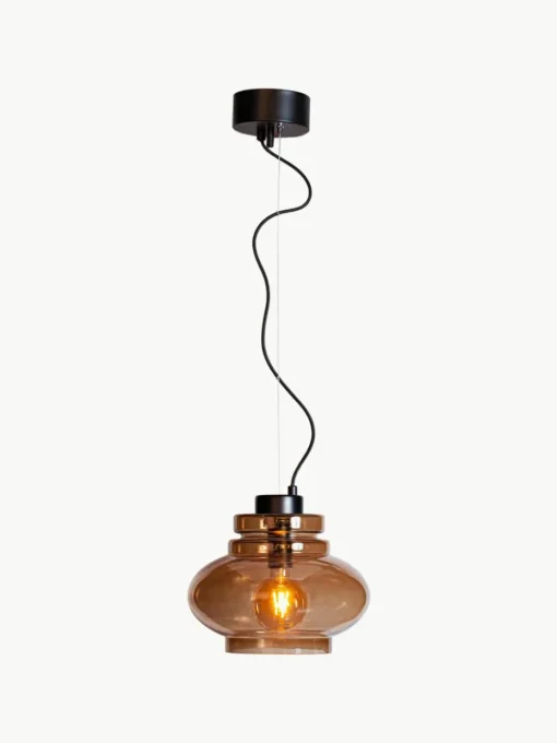 Mondgeblazen hanglamp Dolores