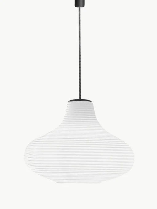 Mondgeblazen hanglamp Emma