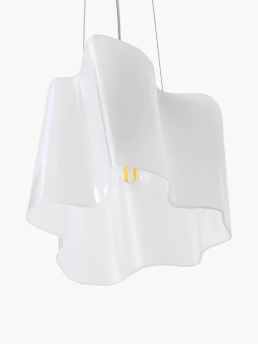 Mondgeblazen hanglamp Logico