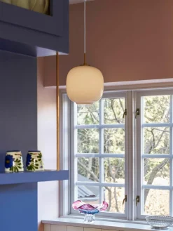 Mondgeblazen hanglamp VL45 Radiohus, in verschillende formaten