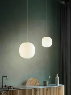 Mondgeblazen hanglamp VL45 Radiohus, in verschillende formaten