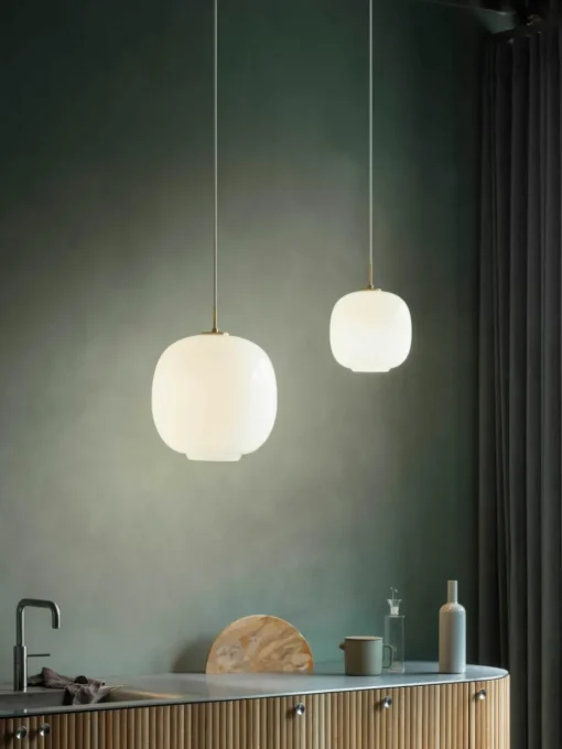 Mondgeblazen hanglamp VL45 Radiohus, in verschillende formaten