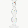 Mondgeblazen kandelaar Pills uit borosilicaatglas