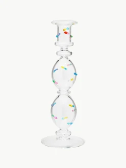 Mondgeblazen kandelaar Pills uit borosilicaatglas