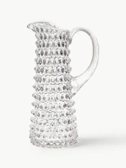 Mondgeblazen karaf Eiffel met reliëf, 1 L