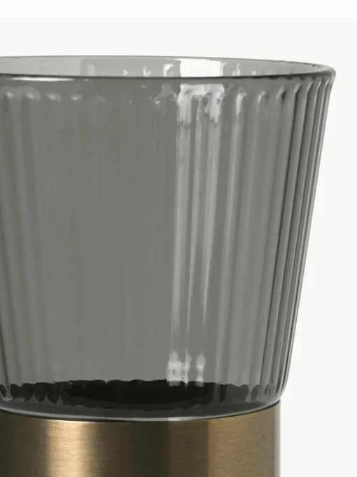 Mondgeblazen karaf Grand Cru van rookglas, 1 L