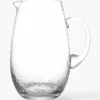Mondgeblazen karaf Hammered, 2 L