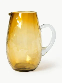 Mondgeblazen karaf Hammered, 2 L