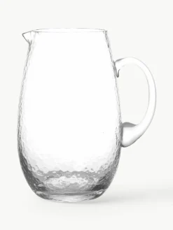 Mondgeblazen karaf Hammered, 2 L