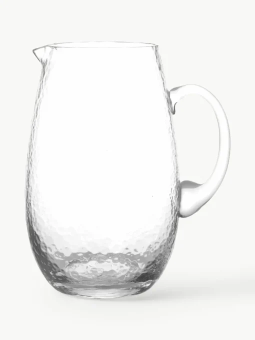 Mondgeblazen karaf Hammered, 2 L