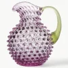 Mondgeblazen karaf Hobnail, 2 L