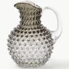 Mondgeblazen karaf Hobnail, 2 L