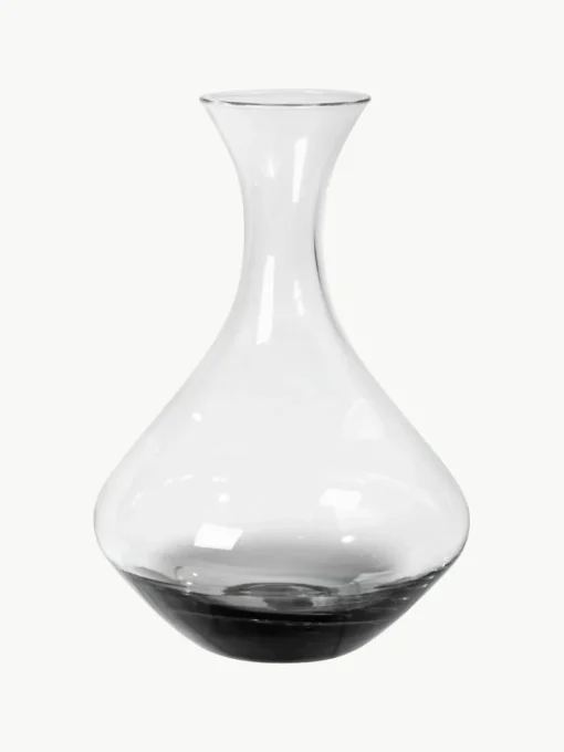 Mondgeblazen karaf Smoke met kleurverloop, 1.6 L
