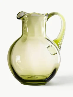 Mondgeblazen karaf Swirl, 2 L