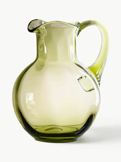 Mondgeblazen karaf Swirl, 2 L