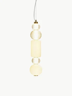 Mondgeblazen kleine LED hanglamp Collar