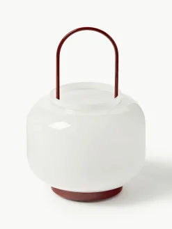 Mondgeblazen lantaarn Lumino, H 26 cm
