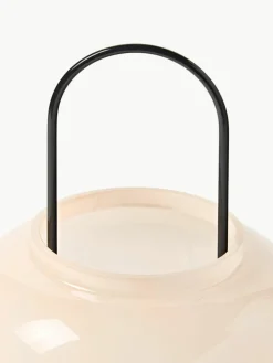 Mondgeblazen lantaarn Lumino, H 26 cm