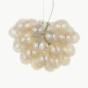 Mondgeblazen LED hanglamp Gross
