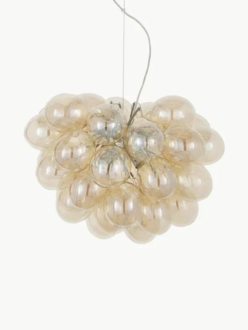 Mondgeblazen LED hanglamp Gross