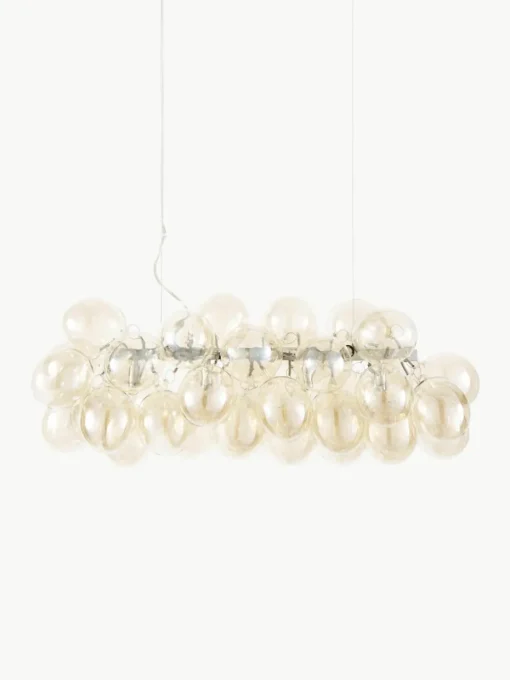 Mondgeblazen LED hanglamp Gross Bar