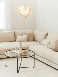 Mondgeblazen LED hanglamp Gross