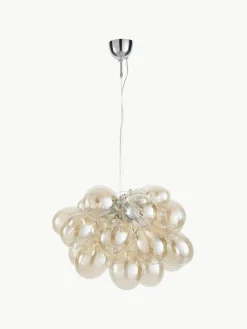 Mondgeblazen LED hanglamp Gross