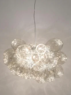 Mondgeblazen LED hanglamp Gross