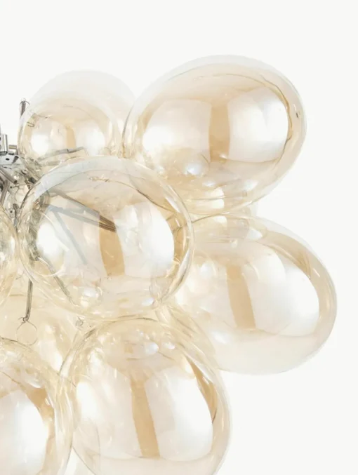 Mondgeblazen LED hanglamp Gross