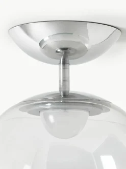 Mondgeblazen LED plafondlamp Stellar Nebula, dimbaar