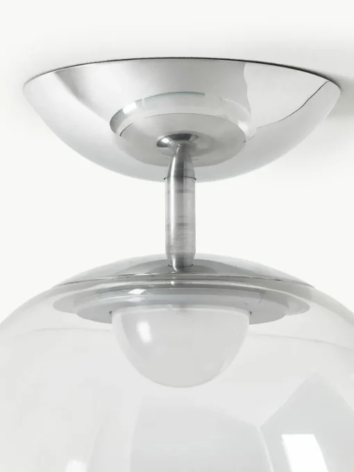 Mondgeblazen LED plafondlamp Stellar Nebula, dimbaar